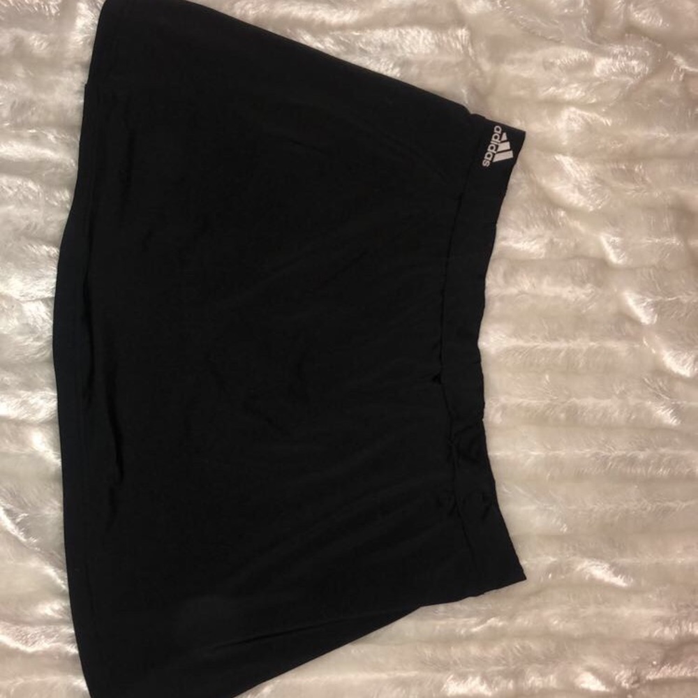Black adidas tennis/ golf skirt